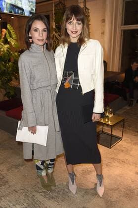 Nadine Warmuth und Eva Padberg bei der Perret Schaad Fashion Show auf der Mercedes-Benz Fashion Week Berlin Autumn Winter 2017. Berlin, 18.01.2017 Foto:xF.xKernx xFuturexImage