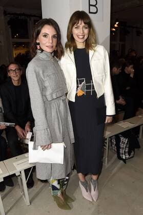 Nadine Warmuth und Eva Padberg bei der Perret Schaad Fashion Show auf der Mercedes-Benz Fashion Week Berlin Autumn Winter 2017. Berlin, 18.01.2017 Foto:xF.xKernx xFuturexImage