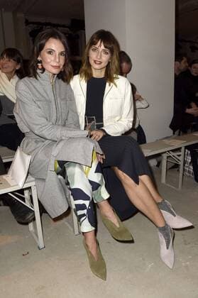Nadine Warmuth und Eva Padberg bei der Perret Schaad Fashion Show auf der Mercedes-Benz Fashion Week Berlin Autumn Winter 2017. Berlin, 18.01.2017 Foto:xF.xKernx xFuturexImage