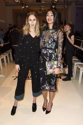 Elena Carriere und Anuthida Ploypetch bei der Marcel Ostertag Fashion Show auf der Mercedes-Benz Fashion Week Berlin Autumn Winter 2017. Berlin, 18.01.2017 Foto:xF.xKernx xFuturexImage