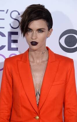 Actress Ruby Rose attends the 43rd annual People s Choice Awards at the Microsoft Theater in Los Angeles on January 18, 2017.  LAP20170118817 JIMxRUYMEN