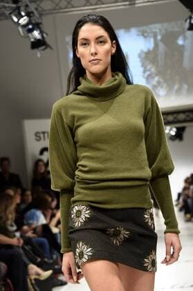 Rebecca Mir bei der Marcel Ostertag Fashion Show auf der Mercedes-Benz Fashion Week Berlin Autumn Winter 2017. Berlin, 18.01.2017 Foto:xF.xKernx xFuturexImage
