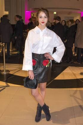 Lisa-Marie Koroll beim Vogue presents Berliner Modesalon im KaDeWe auf der Mercedes-Benz Fashion Week Berlin Autumn Winter 2017. Berlin, 18.01.2017 Foto:xK.xWernerx xFuturexImage
