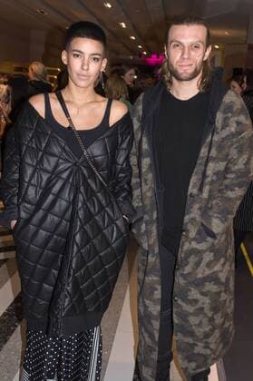 Alina Süggeler und Andreas Weizel von Frida Gold beim Vogue presents Berliner Modesalon im KaDeWe auf der Mercedes-Benz Fashion Week Berlin Autumn Winter 2017. Berlin, 18.01.2017 Foto:xK.xWernerx xFuturexImage