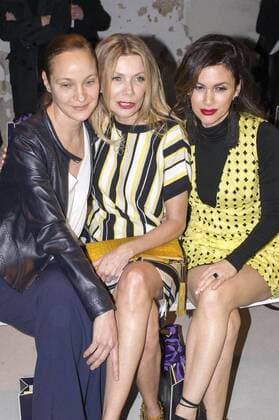 Jeanette Hain, Ursula Karven und Viktoria Lauterbach bei der Laurel Fashion Show auf der Mercedes-Benz Fashion Week Berlin Autumn Winter 2017. Berlin, 18.01.2017 Foto:xK.xWernerx xFuturexImage