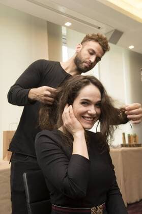 Verena Altenberger in der Beautysuite by PR Sugar auf der Mercedes-Benz Fashion Week Berlin Autumn Winter 2017. Berlin, 18.01.2017 Foto:xF.xKernx xFuturexImage