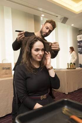 Verena Altenberger in der Beautysuite by PR Sugar auf der Mercedes-Benz Fashion Week Berlin Autumn Winter 2017. Berlin, 18.01.2017 Foto:xF.xKernx xFuturexImage