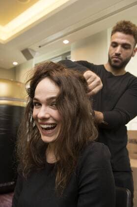 Verena Altenberger in der Beautysuite by PR Sugar auf der Mercedes-Benz Fashion Week Berlin Autumn Winter 2017. Berlin, 18.01.2017 Foto:xF.xKernx xFuturexImage