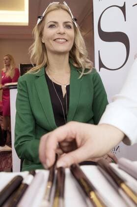 Tanja Bülter in der Beautysuite by PR Sugar auf der Mercedes-Benz Fashion Week Berlin Autumn Winter 2017. Berlin, 18.01.2017 Foto:xF.xKernx xFuturexImage