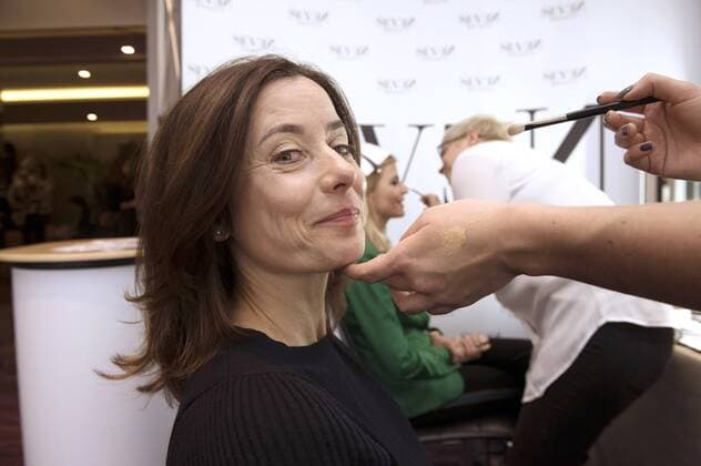 Inka Friedrich in der Beautysuite by PR Sugar auf der Mercedes-Benz Fashion Week Berlin Autumn Winter 2017. Berlin, 18.01.2017 Foto:xF.xKernx xFuturexImage