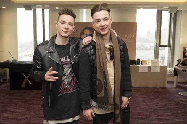 Die Lochis in der Beautysuite by PR Sugar auf der Mercedes-Benz Fashion Week Berlin Autumn Winter 2017. Berlin, 18.01.2017 Foto:xF.xKernx xFuturexImage
