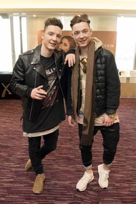Die Lochis in der Beautysuite by PR Sugar auf der Mercedes-Benz Fashion Week Berlin Autumn Winter 2017. Berlin, 18.01.2017 Foto:xF.xKernx xFuturexImage