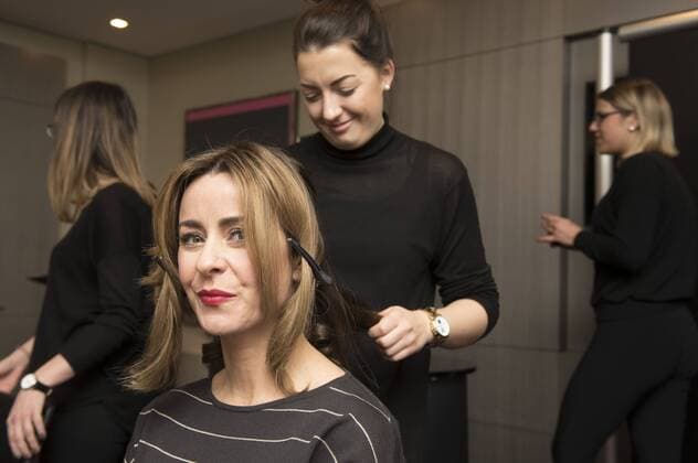 Bettina Cramer in der Beautysuite by PR Sugar auf der Mercedes-Benz Fashion Week Berlin Autumn Winter 2017. Berlin, 18.01.2017 Foto:xF.xKernx xFuturexImage