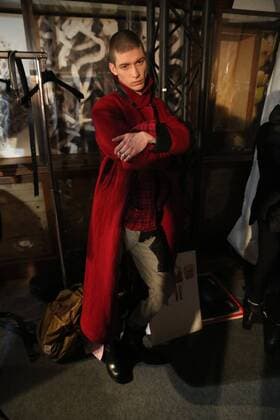 Paris Fashion Week - Haider Ackermann backstage - Fashion Week Mode - Haider Ackermann Collection - Paris - 18 01 2017 stephanechemin panoramic 