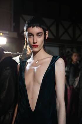 Paris Fashion Week - Haider Ackermann backstage - Fashion Week Mode - Haider Ackermann Collection - Paris - 18 01 2017 stephanechemin panoramic 