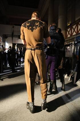 Paris Fashion Week - Haider Ackermann backstage - Fashion Week Mode - Haider Ackermann Collection - Paris - 18 01 2017 stephanechemin panoramic 
