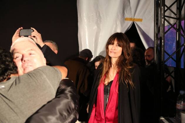 Paris Fashion Week - Haider Ackermann backstage Caroline de maigret - Fashion Week Mode - Haider Ackermann Collection - Paris - 18 01 2017 stephanechemin panoramic 