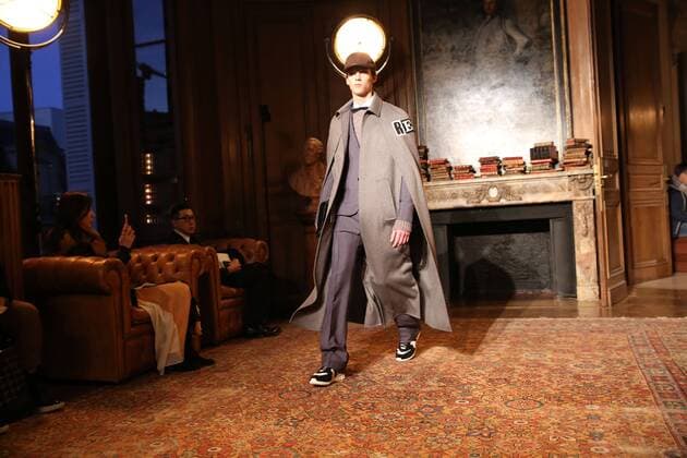 Paris Fashion Week - Valentino Modenschau Valentino - Fashion Week Mode - Valentino Collection - Paris - 18 01 2017 stephanechemin panoramic 