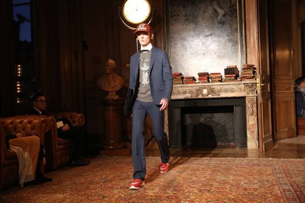 Paris Fashion Week - Valentino Modenschau Valentino - Fashion Week Mode - Valentino Collection - Paris - 18 01 2017 stephanechemin panoramic 