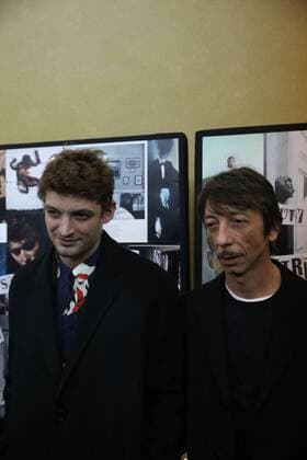 Paris Fashion Week - Valentino backstage Modenschau Valentino Niels Schneider, Pierpaolo Piccioli - Fashion Week Mode - Valentino Collection - Paris - 18 01 2017 stephanechemin panoramic 