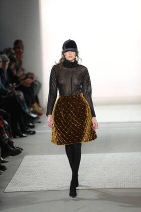 Germany: Steinrohner at the Mercedes-Benz Fashion Week Steinrohner showcases its latest Autumn Winter 2017 Collections in the Kaufhaus Jandorf in the Brunnenstrasse in Berlin-Mitte during the Mercedes-Benz Fashion Week Berlin Autumn Winter 2017 Collections. The photo shows models with the Steinrohner collection on the catwalk.  SimonexKuhlmey