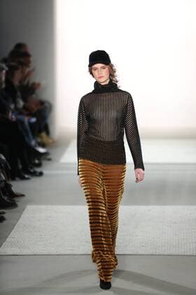 Germany: Steinrohner at the Mercedes-Benz Fashion Week Steinrohner showcases its latest Autumn Winter 2017 Collections in the Kaufhaus Jandorf in the Brunnenstrasse in Berlin-Mitte during the Mercedes-Benz Fashion Week Berlin Autumn Winter 2017 Collections. The photo shows models with the Steinrohner collection on the catwalk.  SimonexKuhlmey
