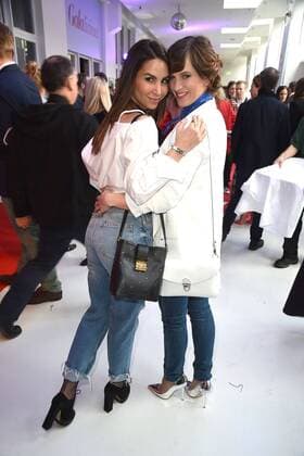 Sila Sahin und Isabell Horn beim Gala Fashion Brunch am 19.01.2017 im Rahmen der Mercedes-Benz Fashion Week Herbst Winter 2017 in Berlin MBFW Fashionweek 2017 Januar in Berlin- Gala Fashion Brunch 