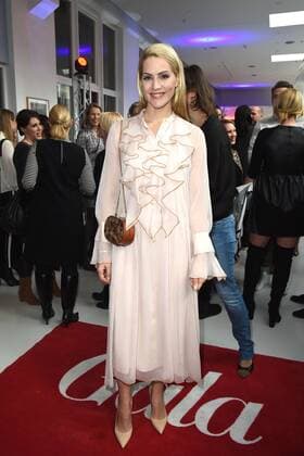 Judith Rakers beim Gala Fashion Brunch am 19.01.2017 im Rahmen der Mercedes-Benz Fashion Week Herbst Winter 2017 in Berlin MBFW Fashionweek 2017 Januar in Berlin- Gala Fashion Brunch 