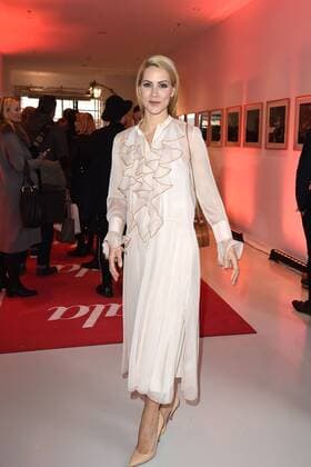 Judith Rakers beim Gala Fashion Brunch am 19.01.2017 im Rahmen der Mercedes-Benz Fashion Week Herbst Winter 2017 in Berlin MBFW Fashionweek 2017 Januar in Berlin- Gala Fashion Brunch 