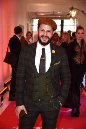 Manuel Cortez beim Gala Fashion Brunch am 19.01.2017 im Rahmen der Mercedes-Benz Fashion Week Herbst Winter 2017 in Berlin MBFW Fashionweek 2017 Januar in Berlin- Gala Fashion Brunch 