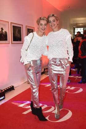 Nina und Julia Meise beim Gala Fashion Brunch am 19.01.2017 im Rahmen der Mercedes-Benz Fashion Week Herbst Winter 2017 in Berlin MBFW Fashionweek 2017 Januar in Berlin- Gala Fashion Brunch 