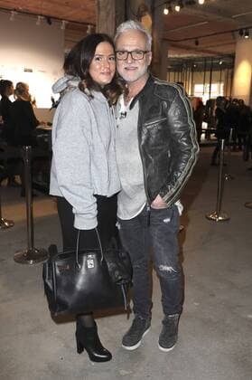 Nino de Angelo mit Tochter Luisa bei der Vladimir Karaleev Fashion Show auf der Mercedes-Benz Fashion Week Berlin Autumn Winter 2017. Berlin, 19.01.2017 Foto:xS.xGabschx xFuturexImage