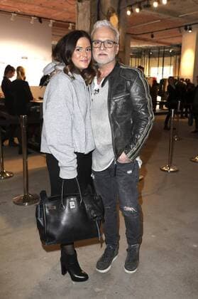 Nino de Angelo mit Tochter Luisa bei der Vladimir Karaleev Fashion Show auf der Mercedes-Benz Fashion Week Berlin Autumn Winter 2017. Berlin, 19.01.2017 Foto:xS.xGabschx xFuturexImage