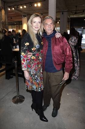 Jette Joop mit Vater Wolfgang Joop bei der Vladimir Karaleev Fashion Show auf der Mercedes-Benz Fashion Week Berlin Autumn Winter 2017. Berlin, 19.01.2017 Foto:xS.xGabschx xFuturexImage
