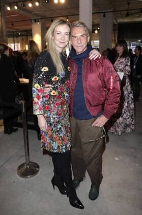 Themen der Woche Jette Joop mit Vater Wolfgang Joop bei der Vladimir Karaleev Fashion Show auf der Mercedes-Benz Fashion Week Berlin Autumn Winter 2017. Berlin, 19.01.2017 Foto:xS.xGabschx xFuturexImage