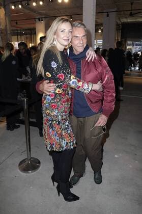 Jette Joop mit Vater Wolfgang Joop bei der Vladimir Karaleev Fashion Show auf der Mercedes-Benz Fashion Week Berlin Autumn Winter 2017. Berlin, 19.01.2017 Foto:xS.xGabschx xFuturexImage
