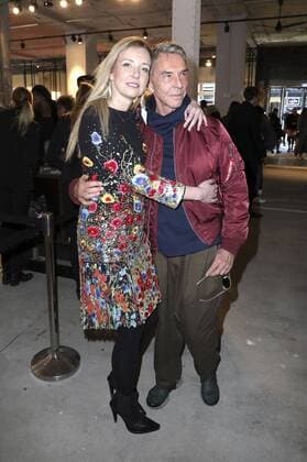 Jette Joop mit Vater Wolfgang Joop bei der Vladimir Karaleev Fashion Show auf der Mercedes-Benz Fashion Week Berlin Autumn Winter 2017. Berlin, 19.01.2017 Foto:xS.xGabschx xFuturexImage