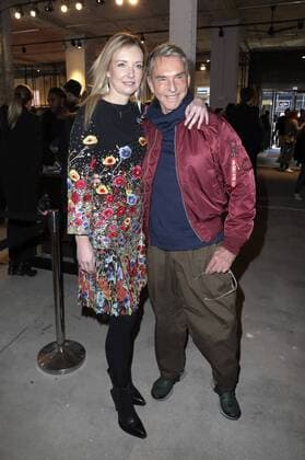 Bilder des Tages Jette Joop mit Vater Wolfgang Joop bei der Vladimir Karaleev Fashion Show auf der Mercedes-Benz Fashion Week Berlin Autumn Winter 2017. Berlin, 19.01.2017 Foto:xS.xGabschx xFuturexImage