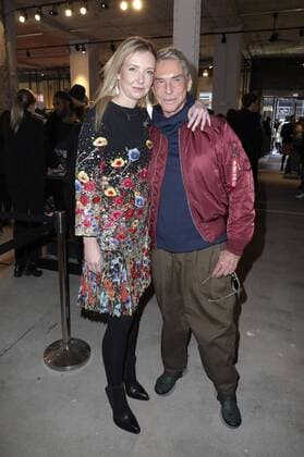 Jette Joop mit Vater Wolfgang Joop bei der Vladimir Karaleev Fashion Show auf der Mercedes-Benz Fashion Week Berlin Autumn Winter 2017. Berlin, 19.01.2017 Foto:xS.xGabschx xFuturexImage