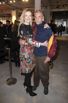 Jette Joop mit Vater Wolfgang Joop bei der Vladimir Karaleev Fashion Show auf der Mercedes-Benz Fashion Week Berlin Autumn Winter 2017. Berlin, 19.01.2017 Foto:xS.xGabschx xFuturexImage