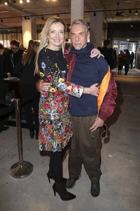 Jette Joop mit Vater Wolfgang Joop bei der Vladimir Karaleev Fashion Show auf der Mercedes-Benz Fashion Week Berlin Autumn Winter 2017. Berlin, 19.01.2017 Foto:xS.xGabschx xFuturexImage