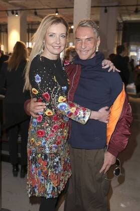 Jette Joop mit Vater Wolfgang Joop bei der Vladimir Karaleev Fashion Show auf der Mercedes-Benz Fashion Week Berlin Autumn Winter 2017. Berlin, 19.01.2017 Foto:xS.xGabschx xFuturexImage