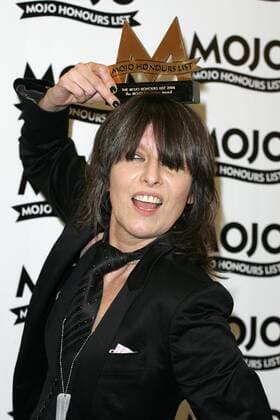 Jun 05, 2006; London, UK; CHRISSIE HYNDE, who won the MOJO songwriter award at the 2006 MOJO Honours List held at Shoreditch Town Hall in East London. Mandatory  - ZUMAd33_ 20060605_rnn_d33_012