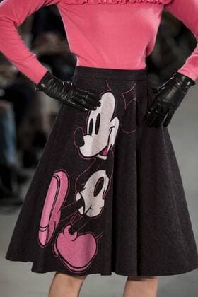 January 17, 2017 - Berlin, Germany - A model runs the runway at the Lena Hoschek fashion show during the Mercedes-Benz Berlin Fashion Week Autumn Winter 2017 in Berlin, Germany on January 17, 2017. Berlin Germany  - ZUMAn230 20170117_zaa_n230_382