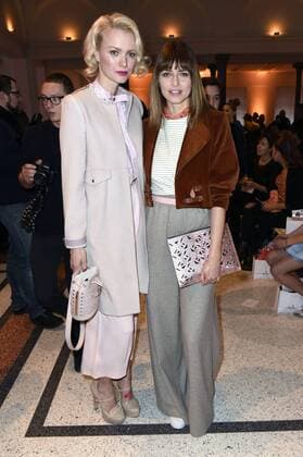 Franziska Knuppe und Eva Padberg bei der Marina Hoermanseder Fashion Show auf der Mercedes-Benz Fashion Week Berlin Autumn Winter 2017. Berlin, 19.01.2017 Foto:xF.xKernx xFuturexImage