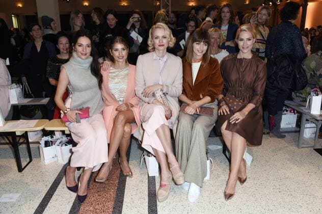 Johanna Klum, Cathy Hummels, Franziska Knuppe, Eva Padberg und Judith Rakers bei der Marina Hoermanseder Fashion Show auf der Mercedes-Benz Fashion Week Berlin Autumn Winter 2017. Berlin, 19.01.2017 Foto:xF.xKernx xFuturexImage