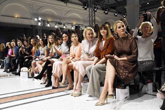 Johanna Klum, Cathy Hummels, Franziska Knuppe, Eva Padberg und Judith Rakers bei der Marina Hoermanseder Fashion Show auf der Mercedes-Benz Fashion Week Berlin Autumn Winter 2017. Berlin, 19.01.2017 Foto:xF.xKernx xFuturexImage