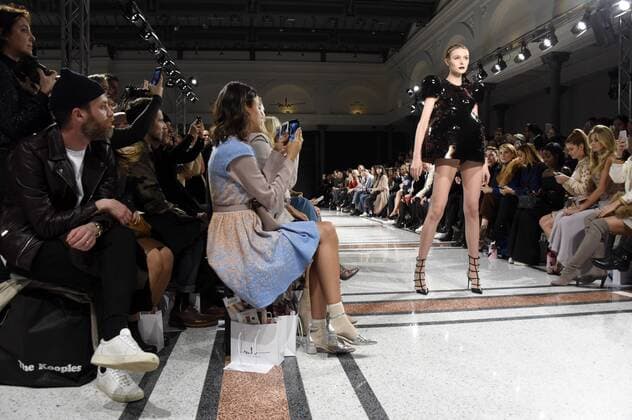 Model bei der Marina Hoermanseder Fashion Show auf der Mercedes-Benz Fashion Week Berlin Autumn Winter 2017. Berlin, 19.01.2017 Foto:xF.xKernx xFuturexImage
