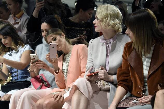 Johanna Klum, Cathy Hummels, Franziska Knuppe und Eva Padberg bei der Marina Hoermanseder Fashion Show auf der Mercedes-Benz Fashion Week Berlin Autumn Winter 2017. Berlin, 19.01.2017 Foto:xF.xKernx xFuturexImage