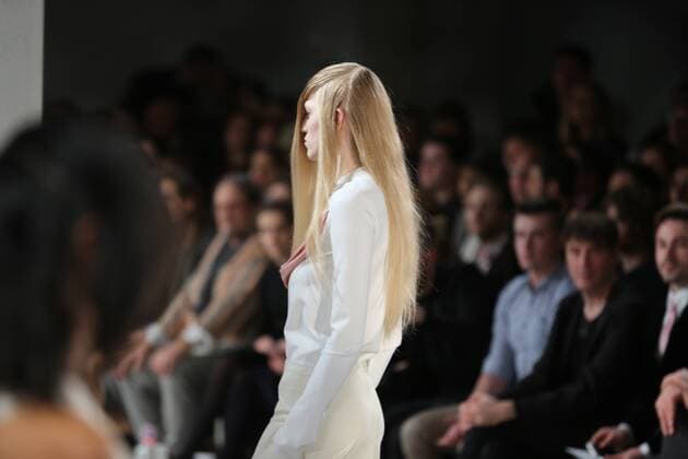 Michael Sonntag showcases 2017 Collections Michael Sonntag showcases its latest Autumn Winter 2017 Collections in the Kaufhaus Jandorf in the Brunnenstrasse in Berlin-Mitte during the Mercedes-Benz Fashion Week Berlin Autumn Winter 2017 Collections. The photo shows models with the Michael Sonntag collection on the catwalk.  SimonexKuhlmey